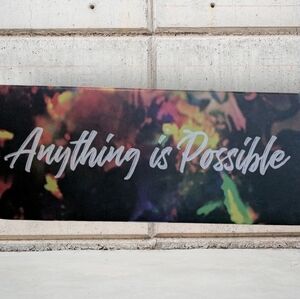 New In Box Zox  'Anything is Possible' Imperial Bracelet Size Medium
